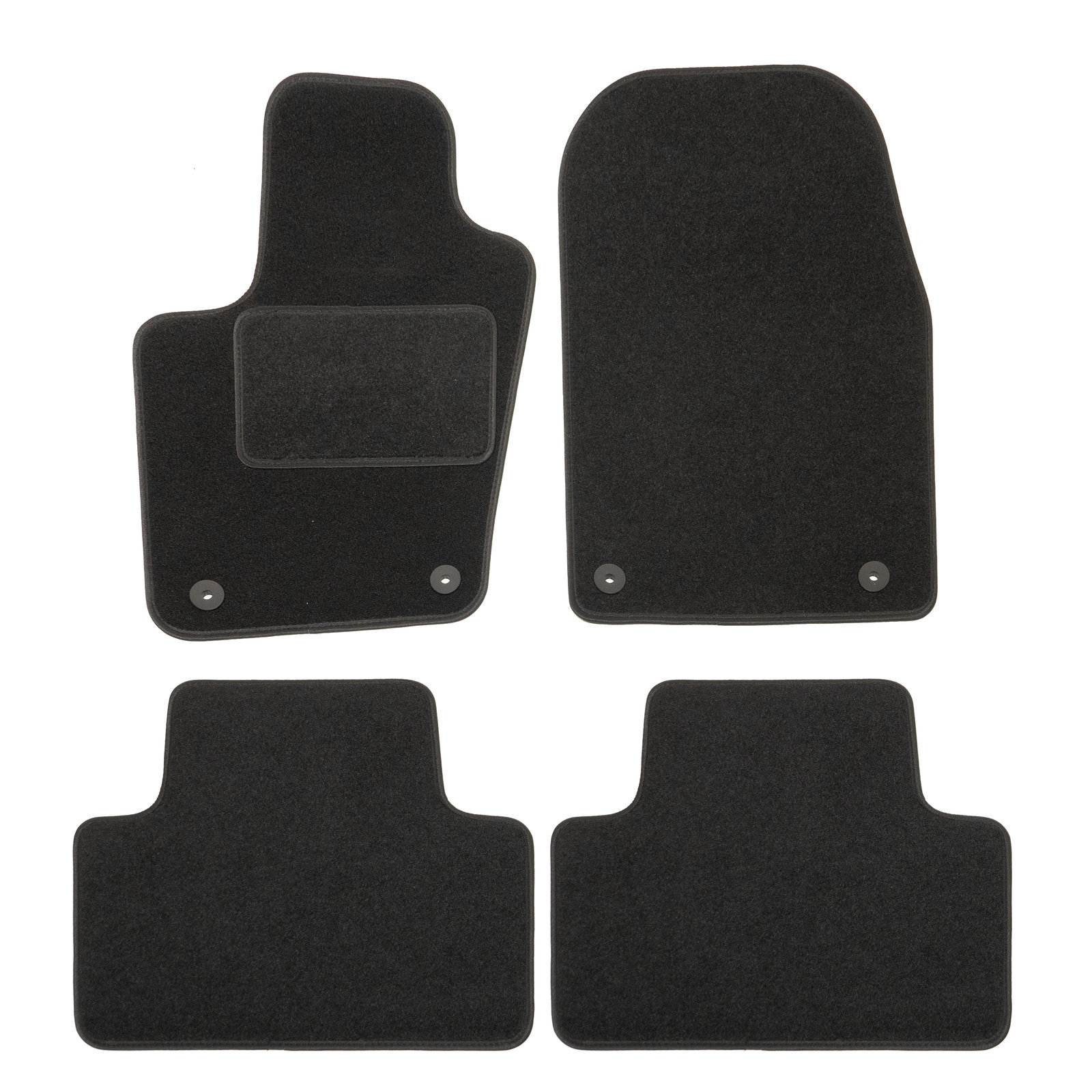 Velur preproge za avto za Jeep Grand Cherokee 2011-2023 4 kosa